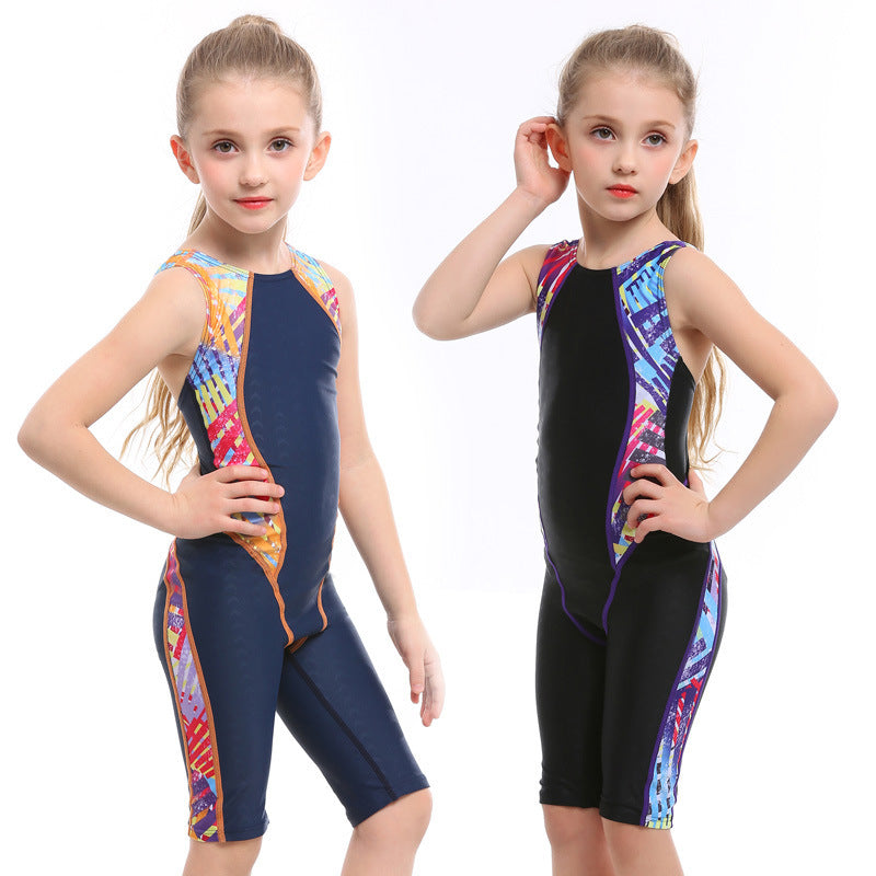 Children's Swimsuit - One-Piece Swimsuit, Five-Piece One-Piece Swimsuit