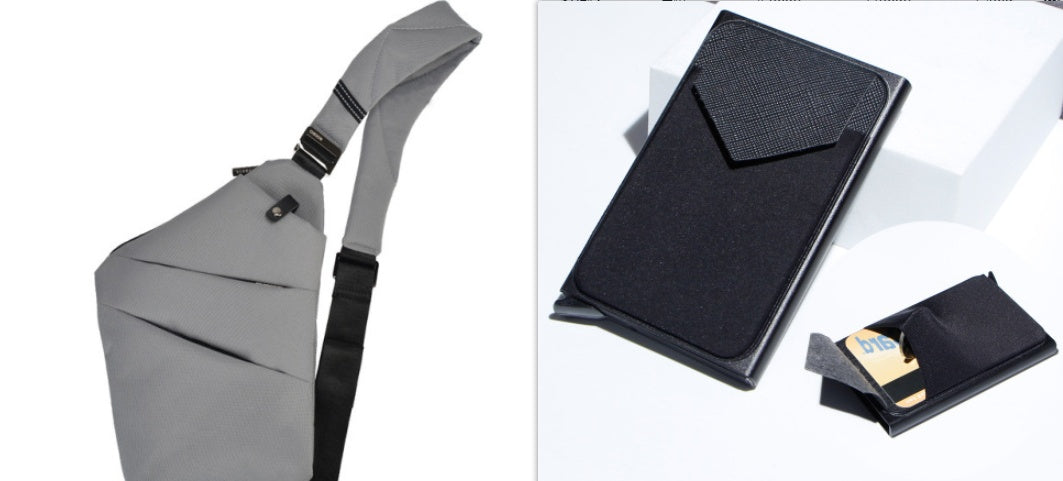 Canvas Chest Bags For Men And Women - Across One Shoulder