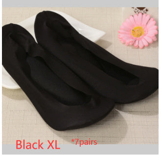 3D Arch Foot Massage Health Care Women Socks - Summer Socks Ice Silk Socks Invisible Slippers Feet Care