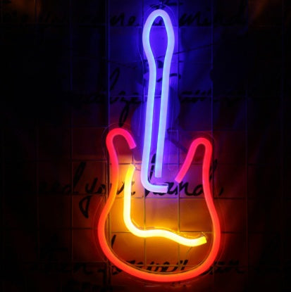Room Decoration Night Light - LED Neon Lights, Acrylic Back Panel,