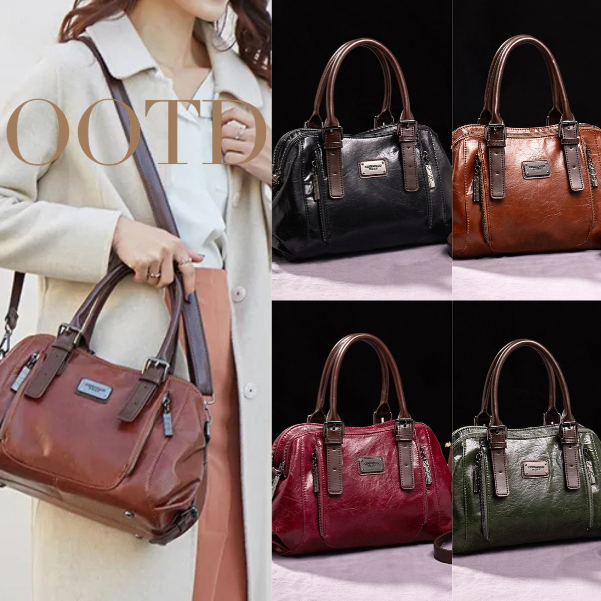 Women's Genuine Leather Bags - Handbags Crossbody Bags For Women