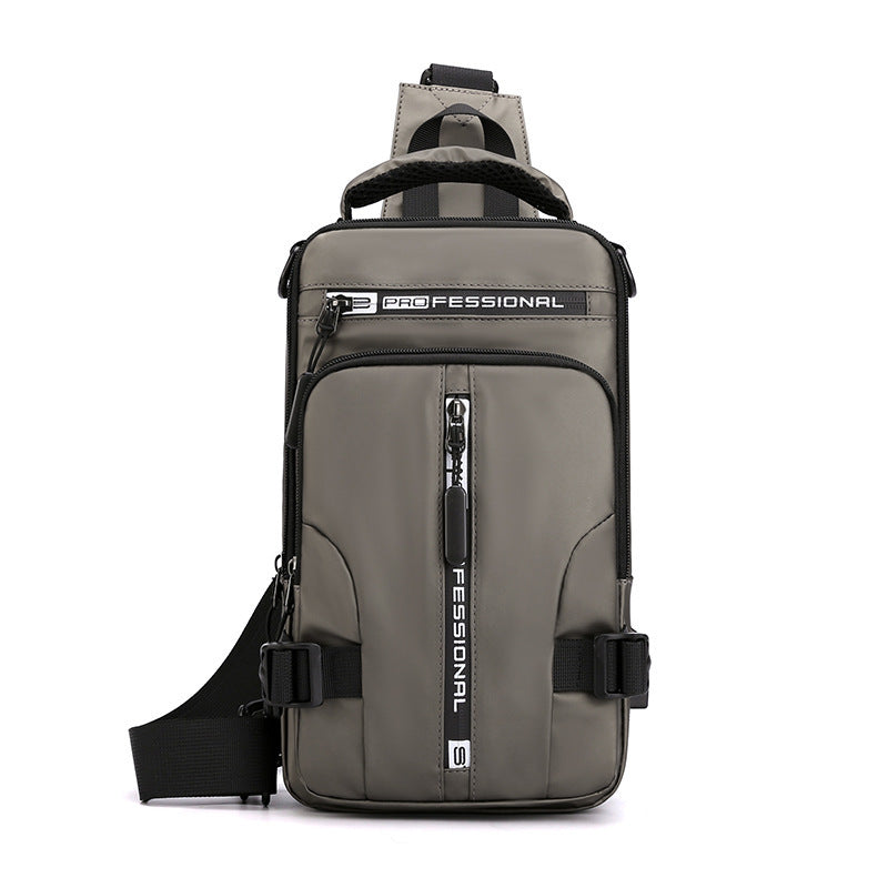 Crossbody Bags - Men Multifunctional Backpack, Shoulder Chest Bags