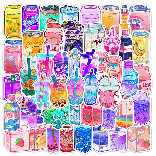 Cute Instagram Style Drink Graffiti Stickers