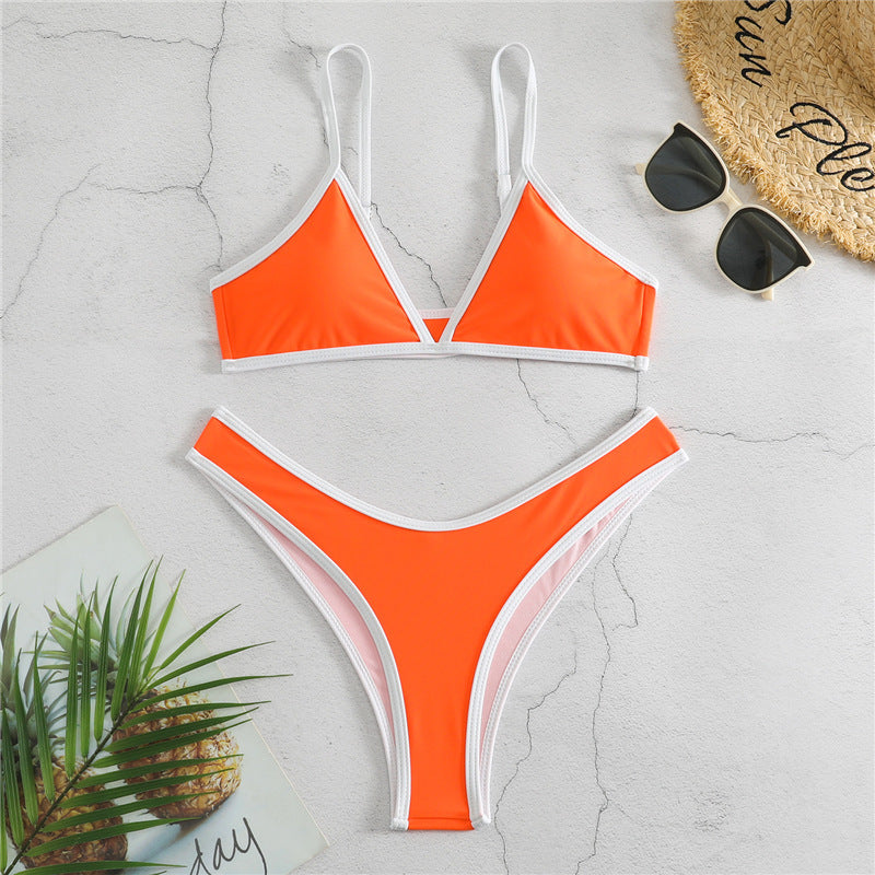 Sexy Split Bikini Ladies Swimsuit
