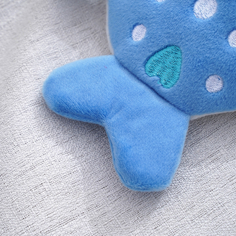 Plush Children's Shark Coin Purse - Cute Cartoon Pendant