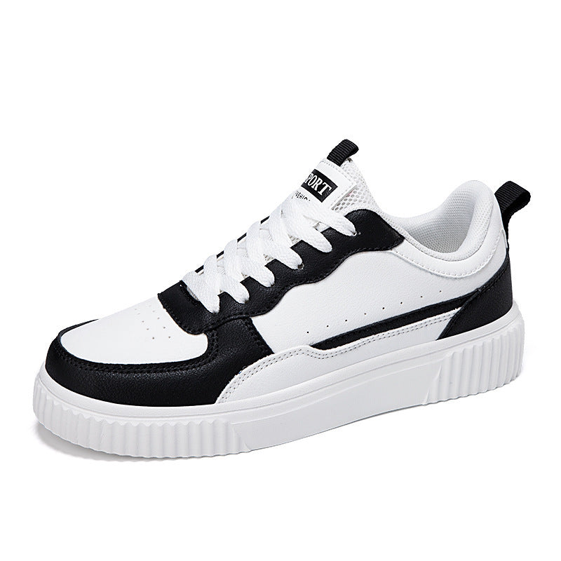 Breathable Versatile White Shoes - Korean Style For Students