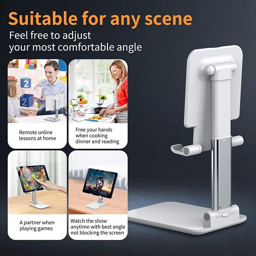 Cell Phone Stand - Phone Desktop Holder Tablet Stand Mount Mobile Phone Desktop
