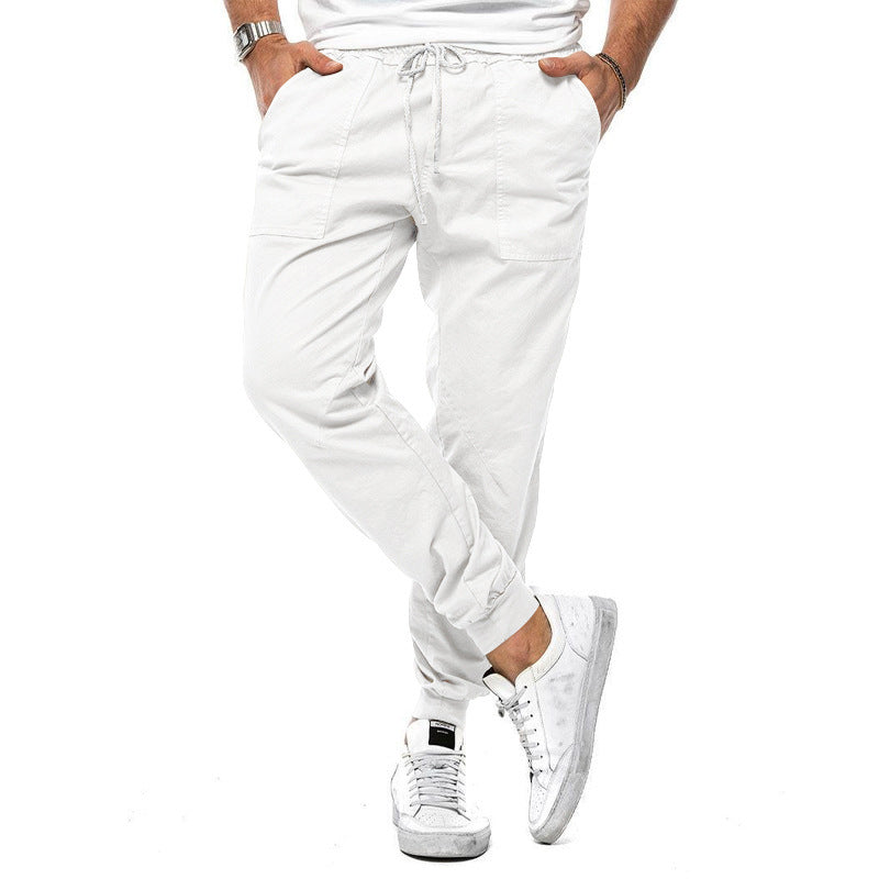 Spring And Autumn Men's Casual Pants Loose Tappered Trousers