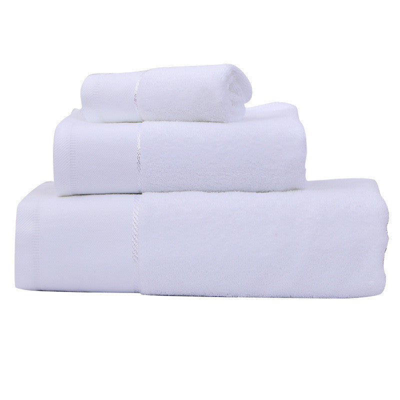 Luxury Cotton Bath Towel Set – Soft, Absorbent & Gift-Ready!  Cotton Towel Bath Towel Three Piece Water Absorbing Gift Towel Bath Towel Set - JumoShop
