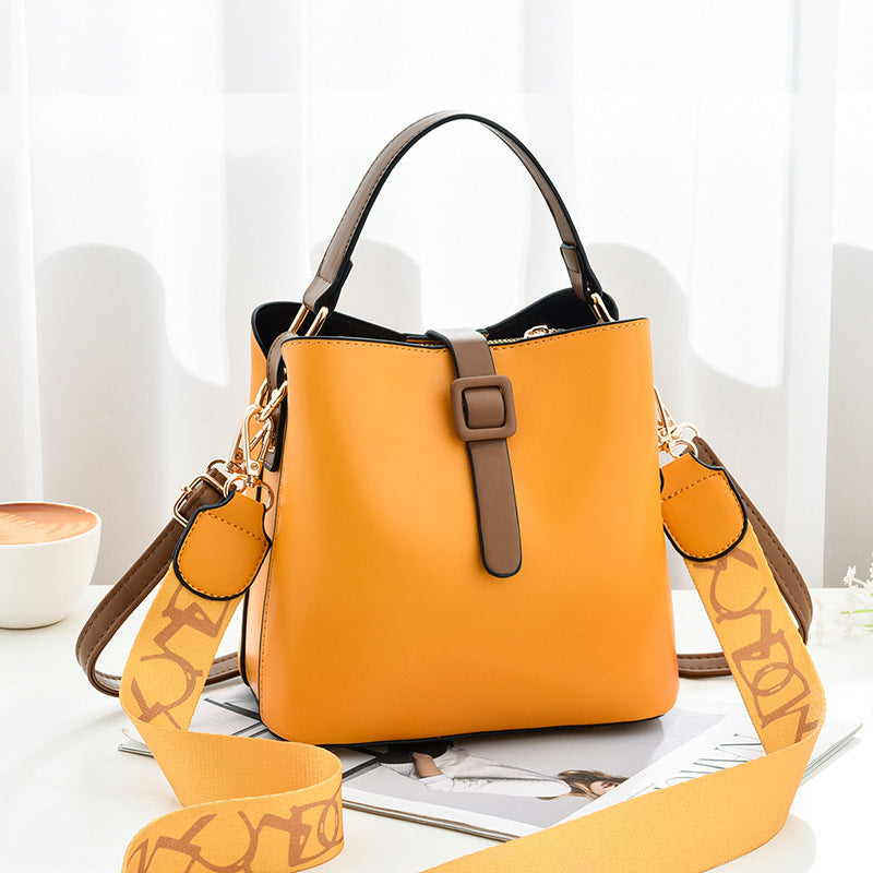 Bucket Bag - Korean Fashion Style Shoulder Bag, Cross-border Female Bag