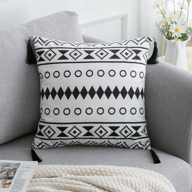 Bohemian National Throw Pillow Cushion Cover