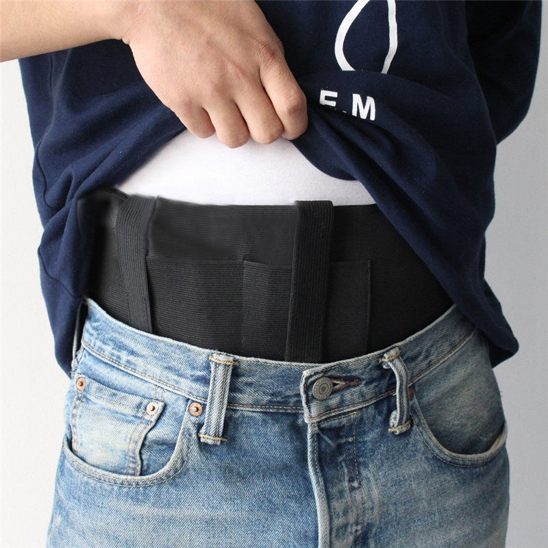 Outdoor Multifunctional Elastic Belt With Invisible Pocket
