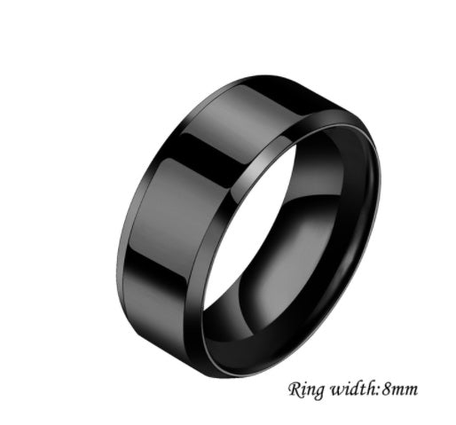 Men And Women Stainless Steel Couple Rings