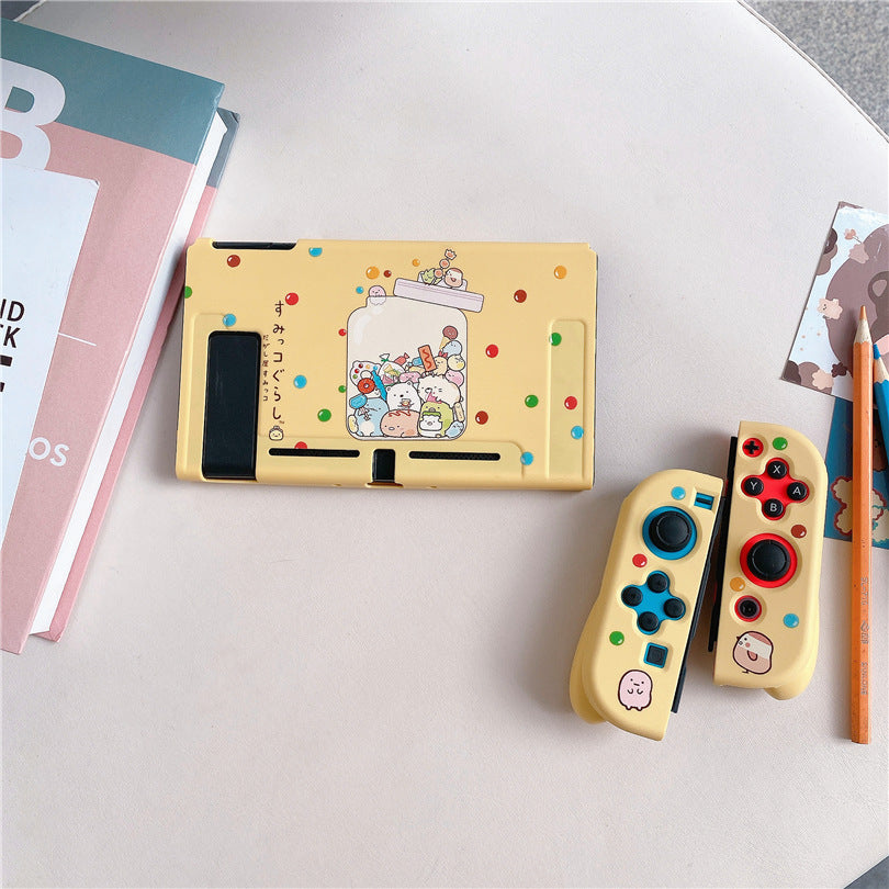 Cartoon Corner Creature Nintendo Shell Split Game Console Protective Soft Cover