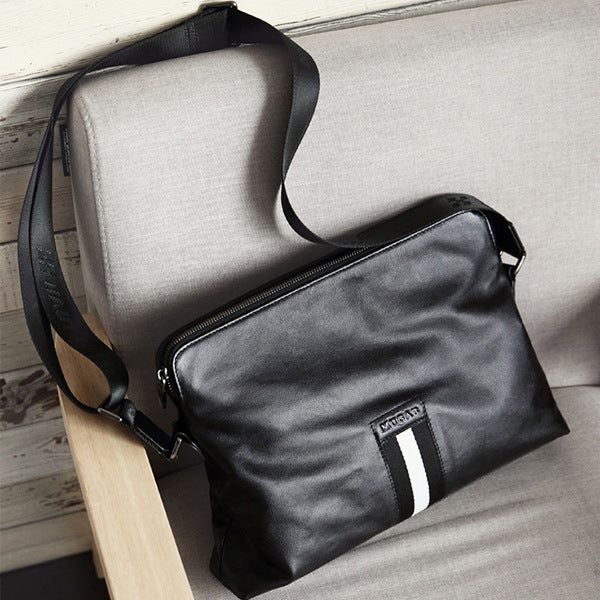 Wear-resistant Leather Men's Messenger Bags