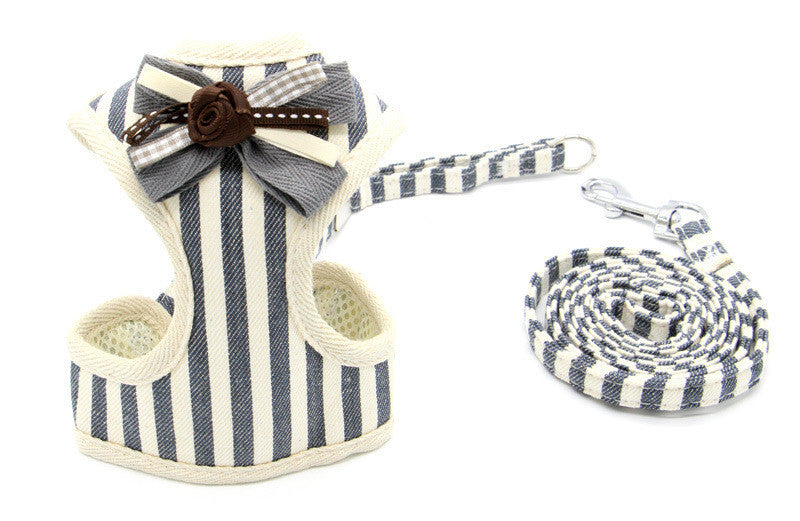 Premium Cat Traction Rope – Stylish Walking Harness & Leash Set