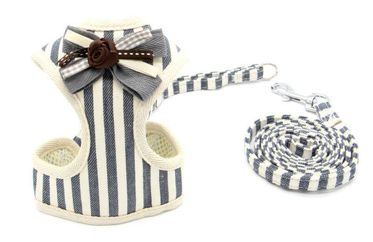 Premium Cat Traction Rope – Stylish Walking Harness & Leash Set