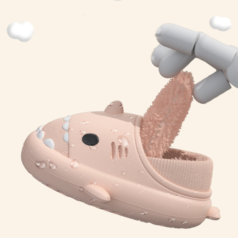 Shark Slippers Warm Winter House Shoes