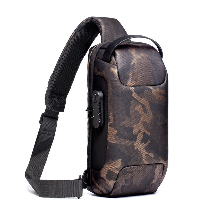 Sling Bag - Waterproof Men's Chest Bag