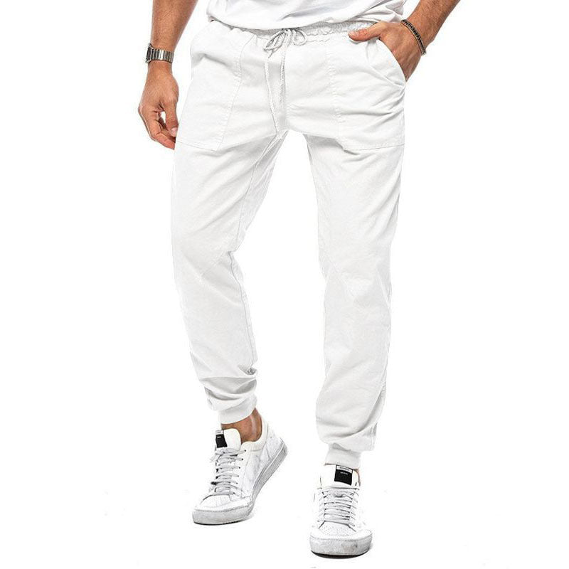 Spring And Autumn Men's Casual Pants Loose Tappered Trousers