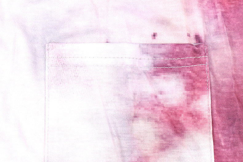 Tie-dye Print Pajamas Loungewear