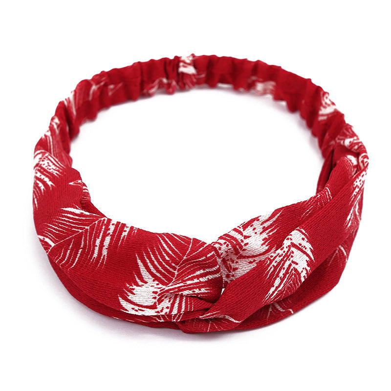 Women's Retro Style Printed Headband - JumoShop