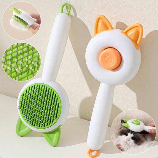 Pet Hair Remover Self Cleaning  Brush - For Dogs Cats Grooming Tools Pets Dematting Comb Dogs Accessories Pet Products
