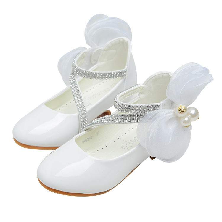 Little Heeled Big Kids Princess Shoes