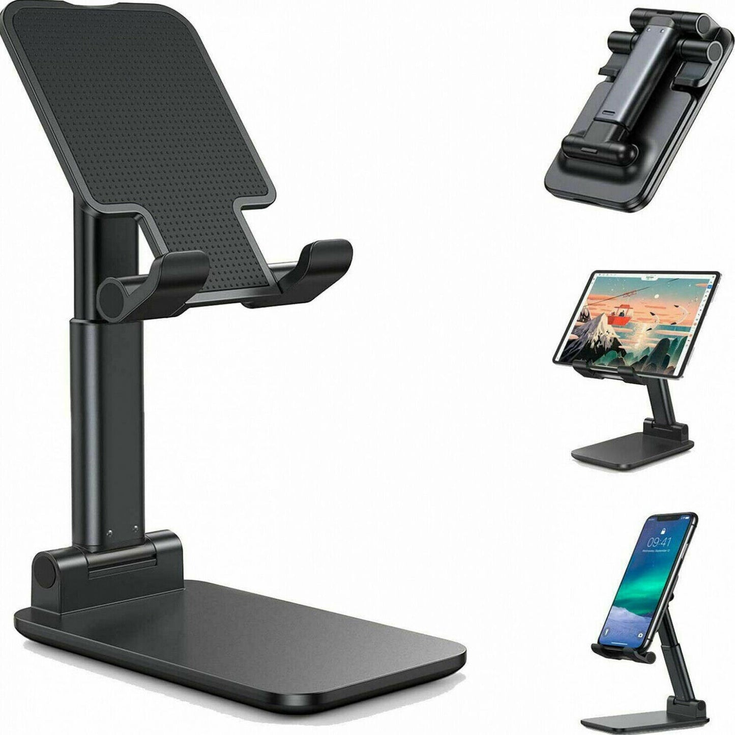 Cell Phone Stand - Phone Desktop Holder Tablet Stand Mount Mobile Phone Desktop