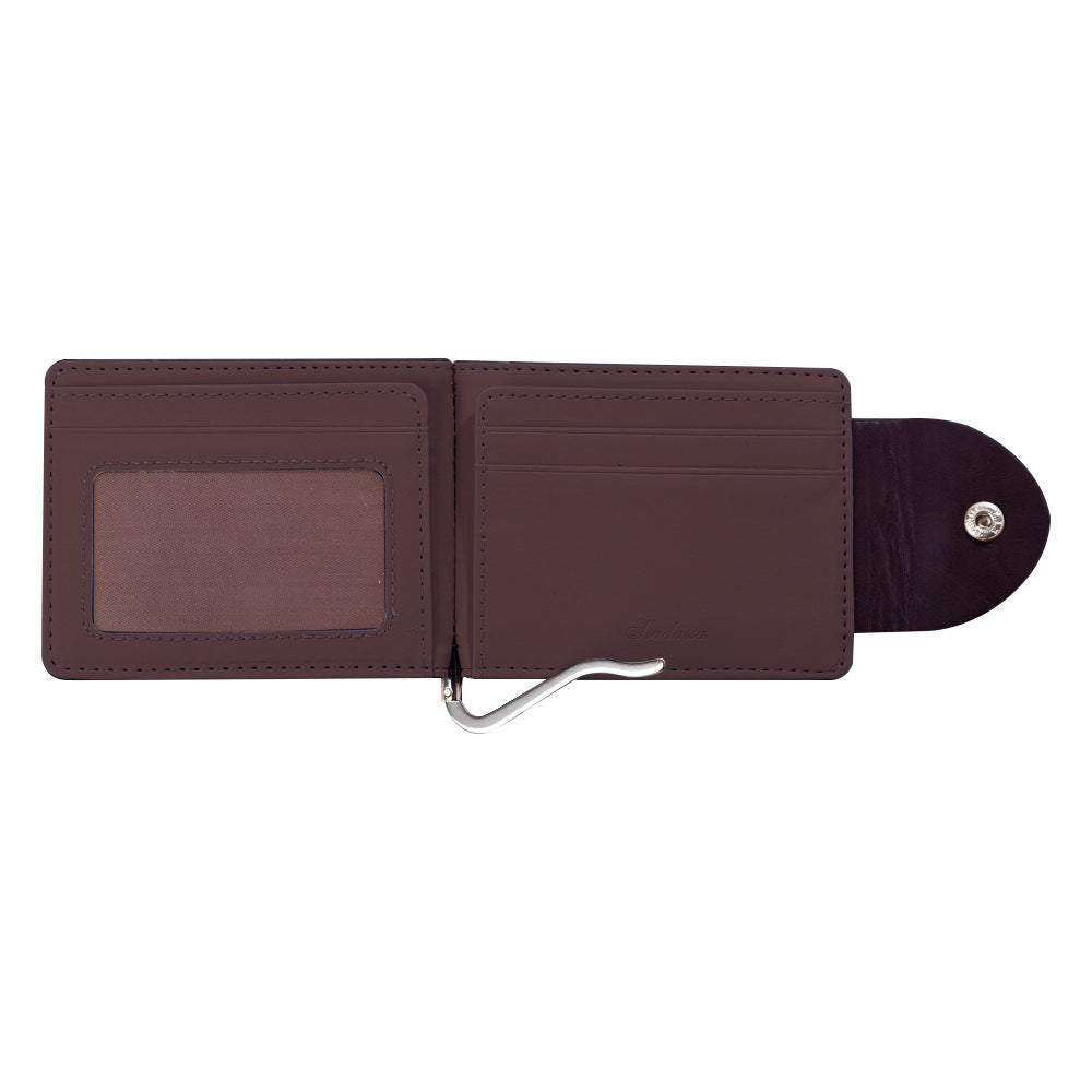 Men's Wallet - Leather Wallet Short Fashion