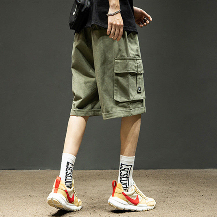 Cargo Shorts With Pockets - Men Summer Pants