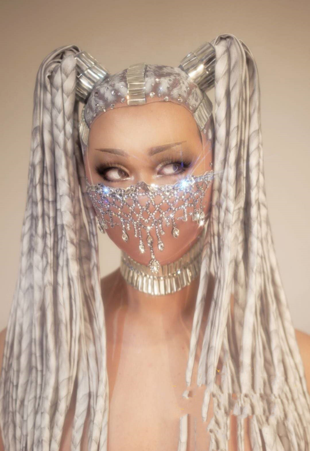 Stylish Diamond Mask - Butterfly Performance