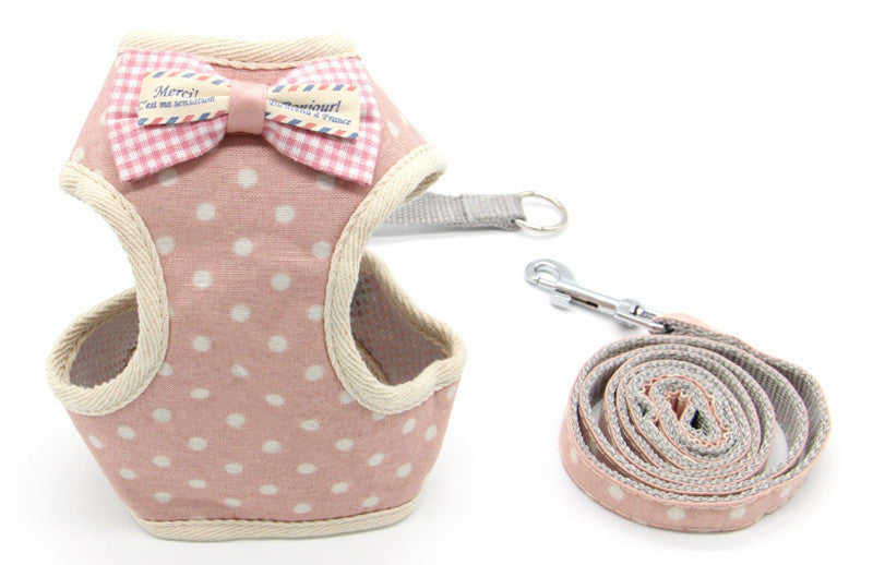 Premium Cat Traction Rope – Stylish Walking Harness & Leash Set