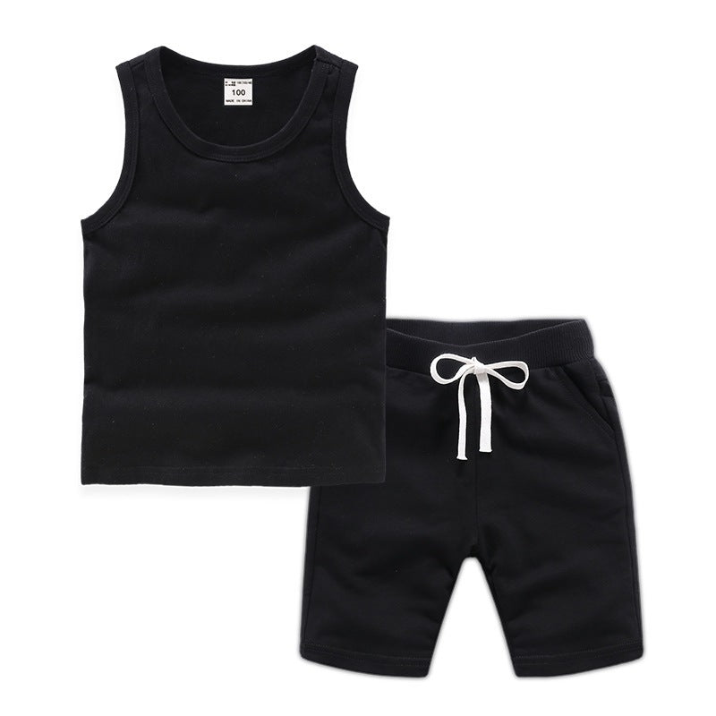 Children's Sleeveless Top & Short Clothing Sui