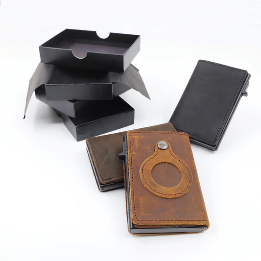 Minimalist Wallets For Men - Premium Genuine Leather
