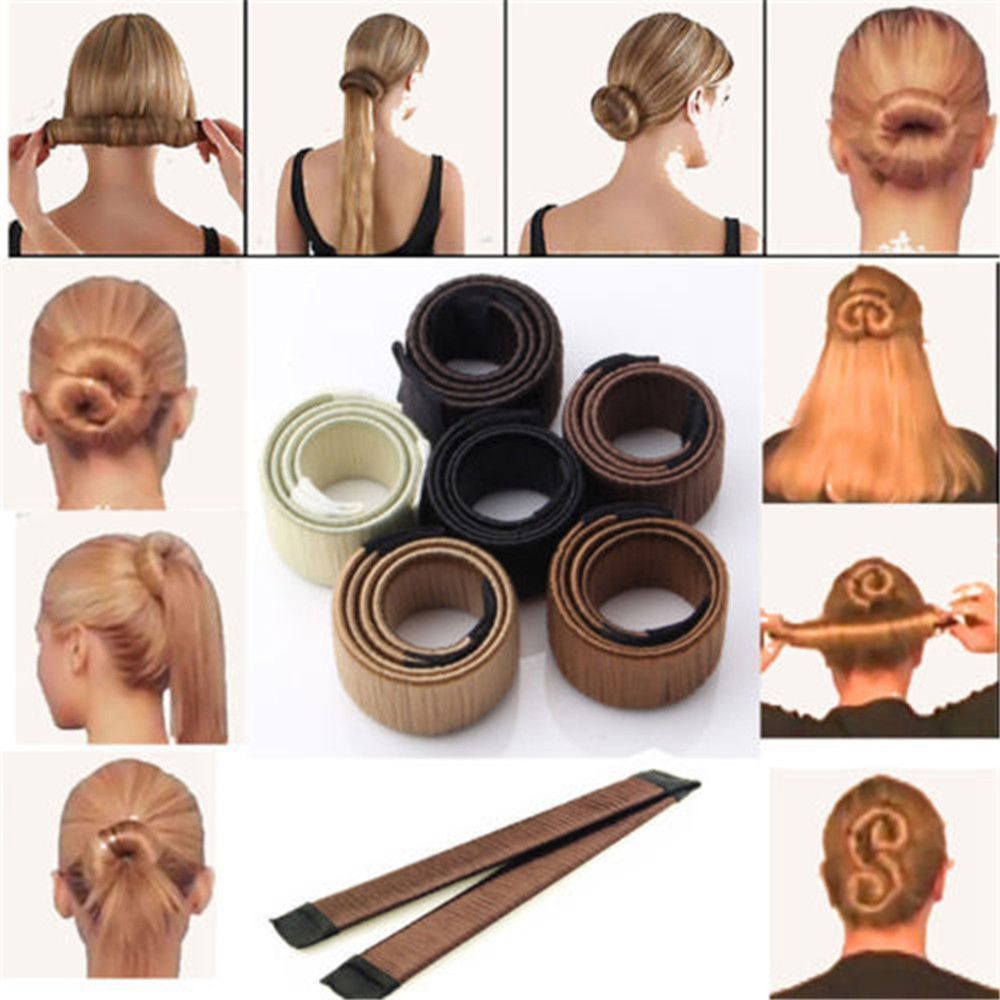 Magic French Twist Hair Bun Maker – Elastic Wig Hair Tie Band! - JumoShop
