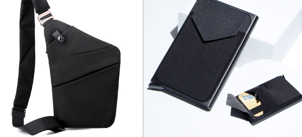 Canvas Chest Bags For Men And Women - Across One Shoulder