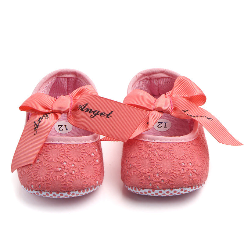 Cute Lace Bow Princess Shoes
