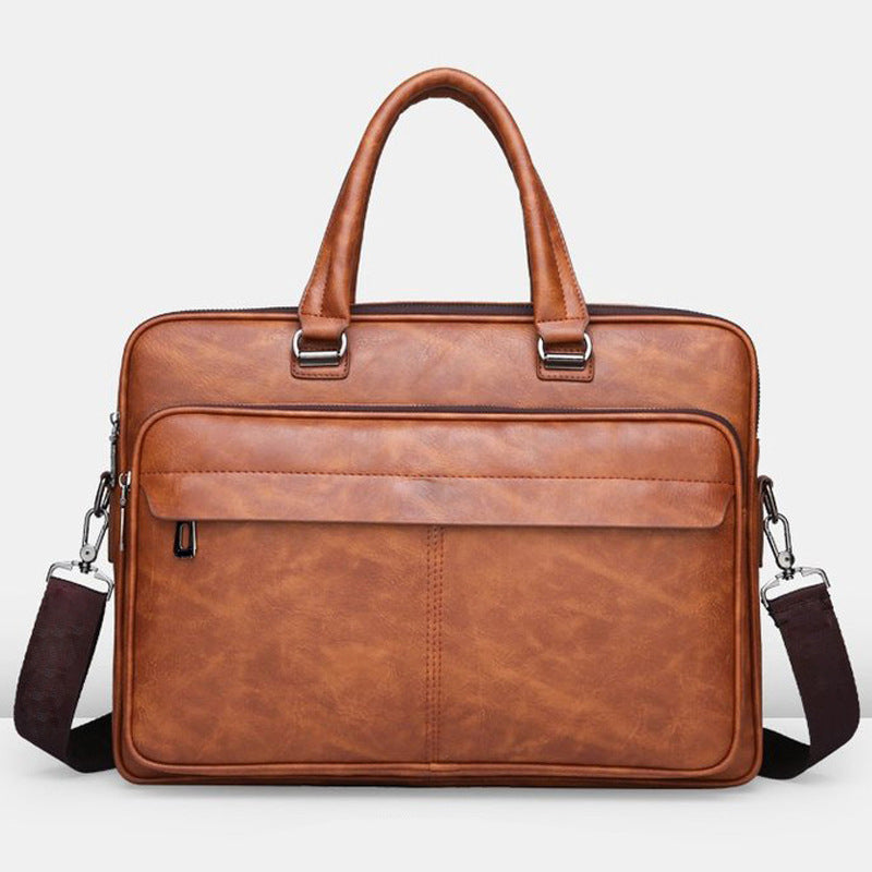 Men's Handbag - Simple Business Briefcase