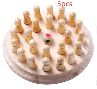 Children's Wooden Educational Toys - Memory Chess Kid Early Education Toys