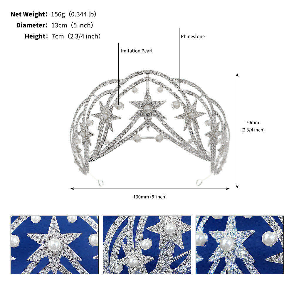 Light Luxury Socialite Style Hair Accessories - Wedding Dress Headdress