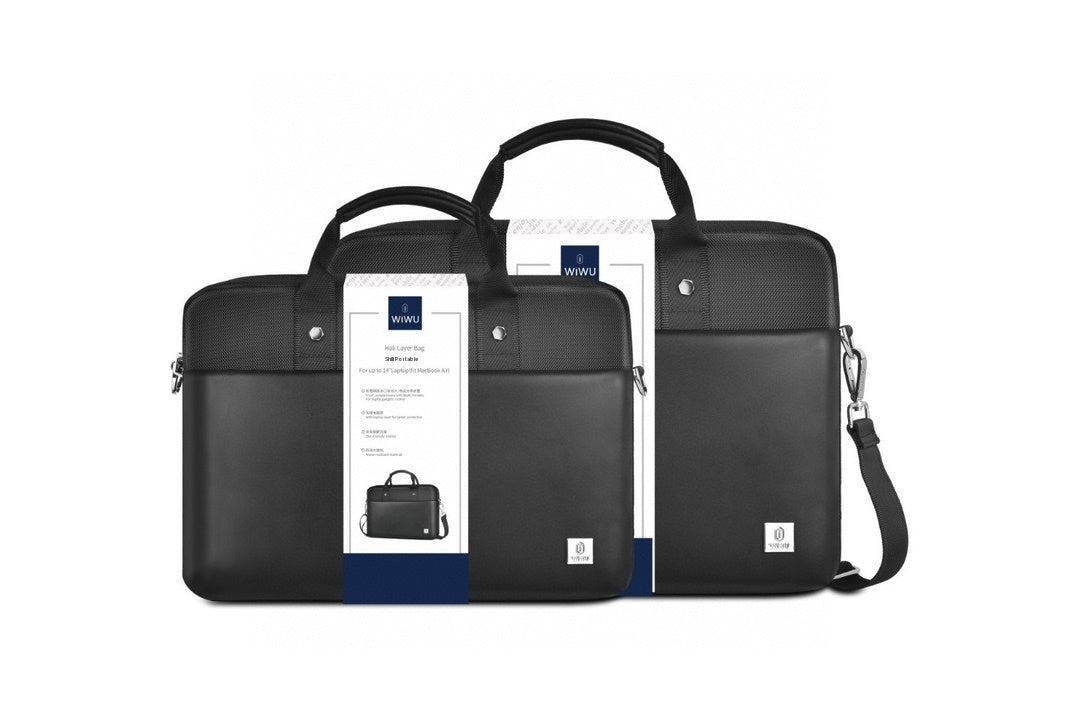 Multi-pocket Computer Handbag - Items Classified And Placed Separate Computer Layer Handbag