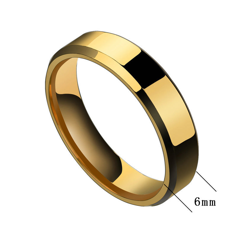 Men And Women Stainless Steel Couple Rings