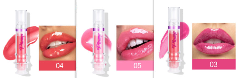 New Tube Rich Lip Color - Slightly Spicy Lip Honey Lip Glass Mirror Face Lip Mirror Liquid Lipstick