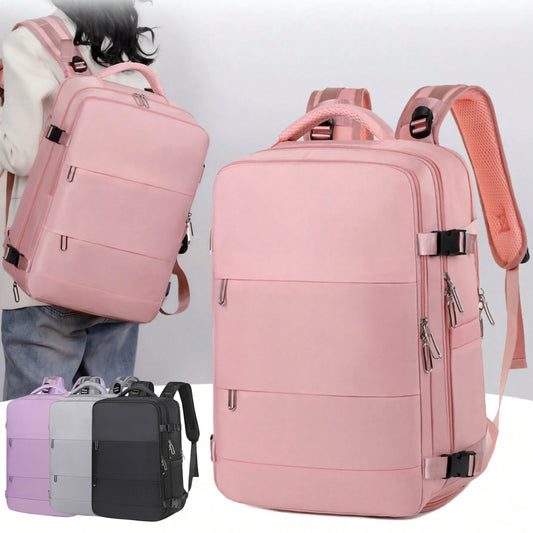 New Travel Backpack - Female Large-capacity,Dry And Wet Luggage Travel Bags