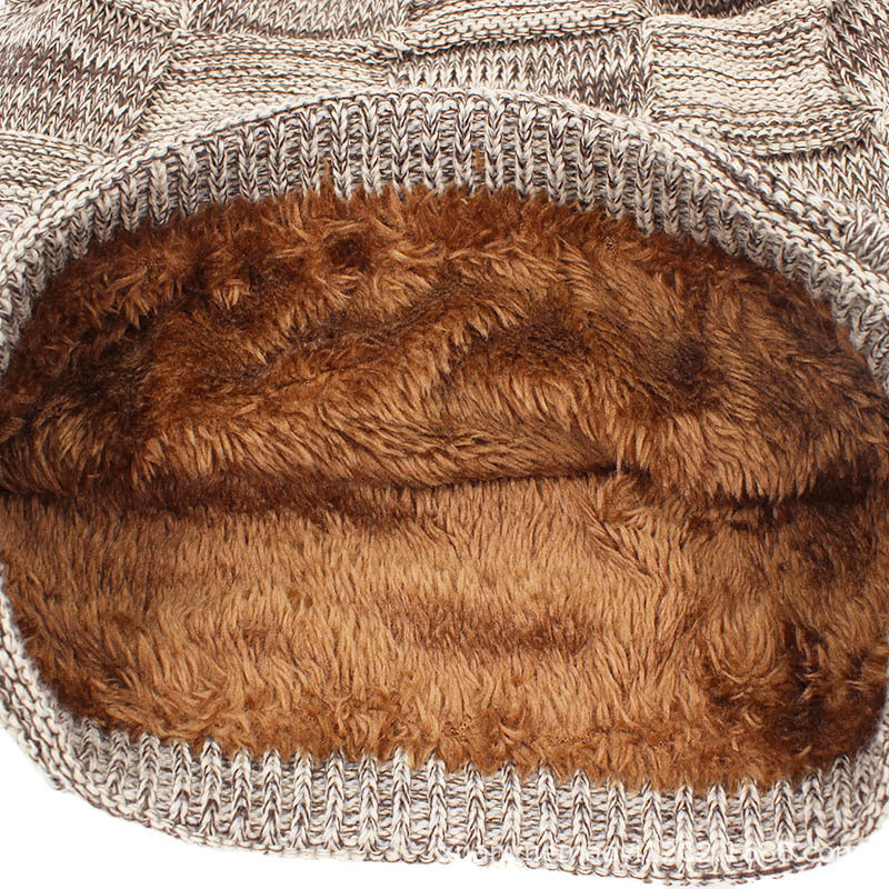 Casual Cotton Hats - Women Men Winter Warm Hat For Unisex Outdoor New Wool Knitted Beanies Skullies