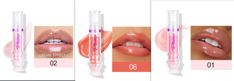New Tube Rich Lip Color - Slightly Spicy Lip Honey Lip Glass Mirror Face Lip Mirror Liquid Lipstick