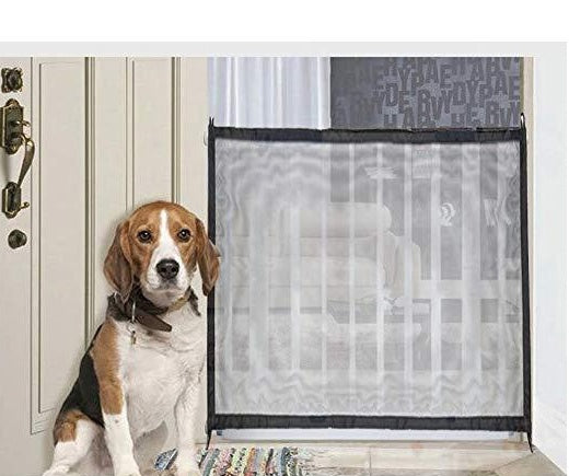 Dog Obstacle Security Fence – Durable Pet Isolation Net for Doors & Stairs