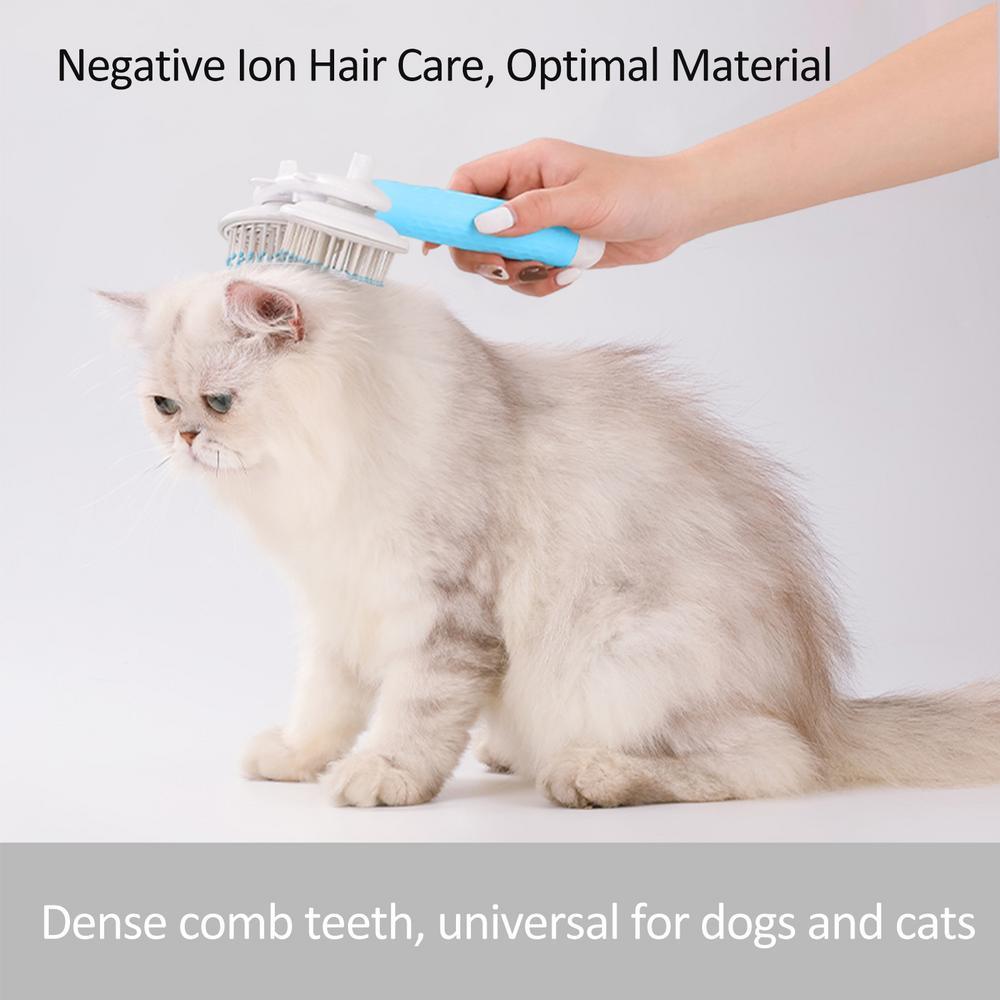 Double-headed One-button Self Cleaning Dog Cat Hair Removal Pets Products