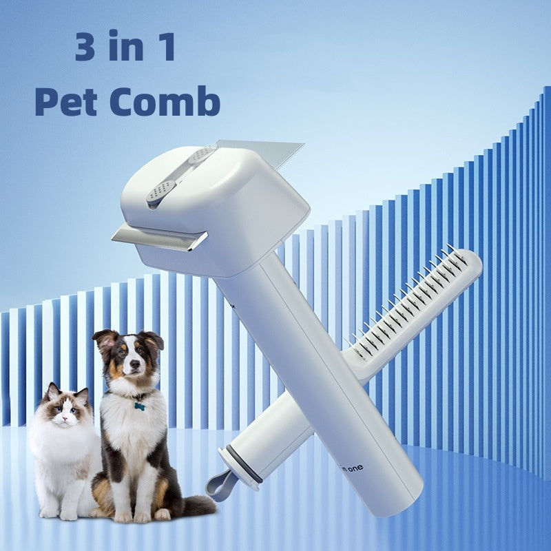 3in1 Pets Hair Unknotting Comb - Hair Device Cat Pet Products
